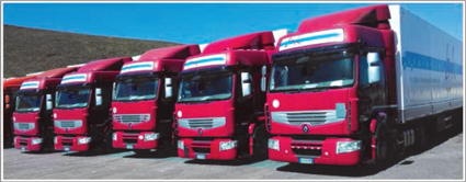 bk logistics trucks